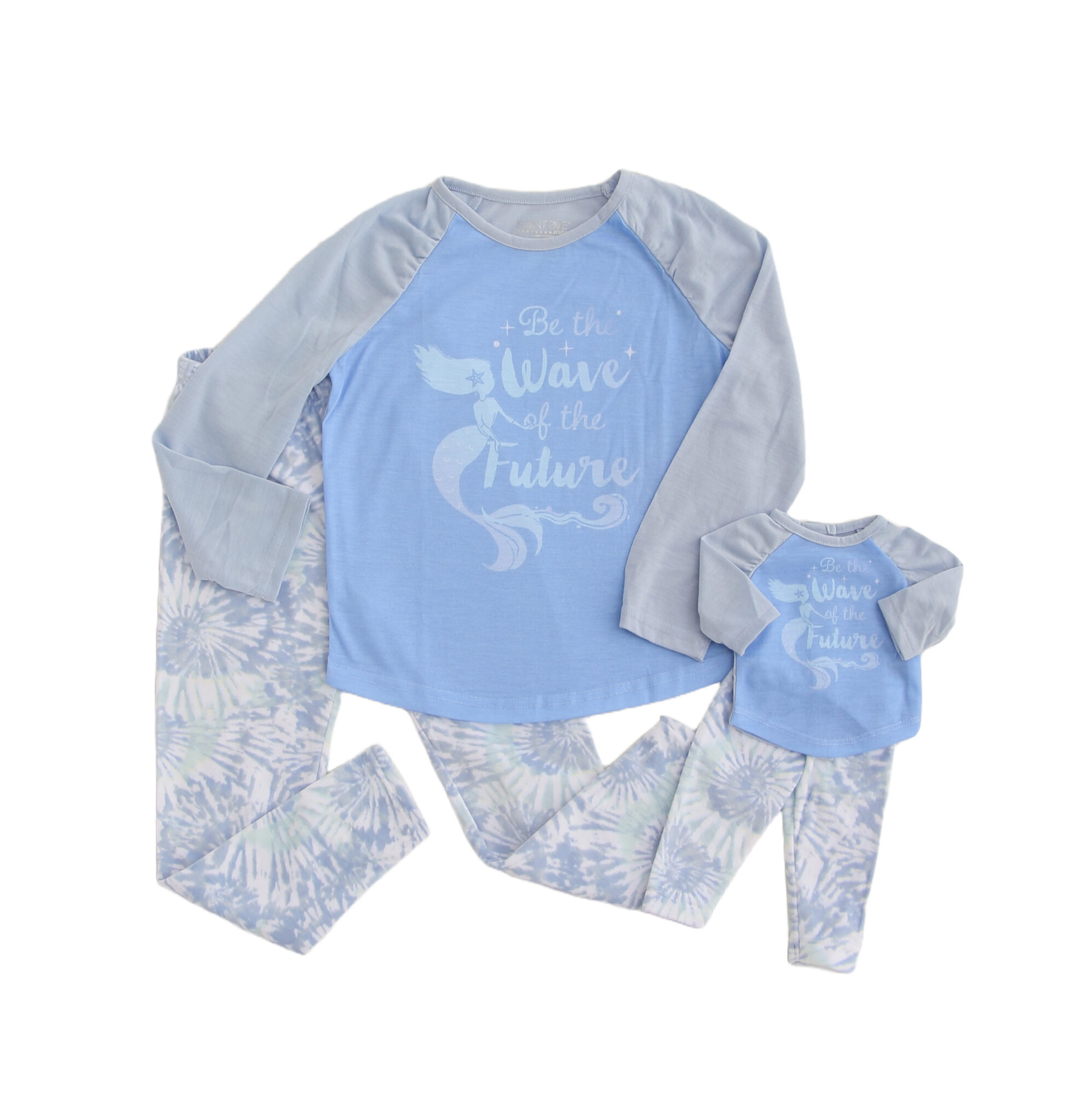 Matching Girl & Doll Mermaid Pajama Set The Doll Boutique