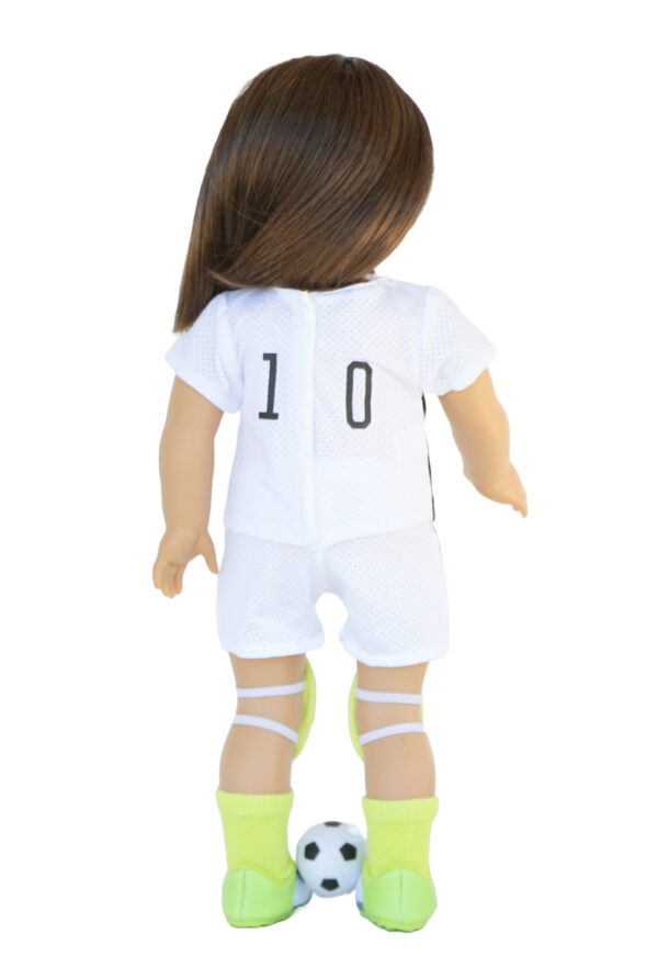 18" Doll USA 8-Piece Soccer Sports Uniform