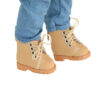 wellie wisher doll tan work boots