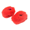 14.5" Doll Red Bedroom Slippers