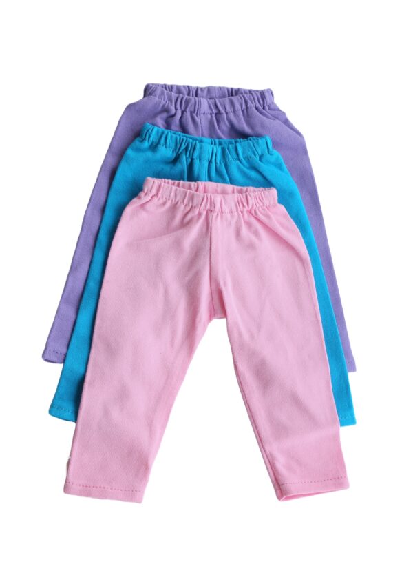 18" Doll 3-Pack Cotton Leggings