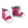 18" Doll Hot Pink High Top Tennis Shoes