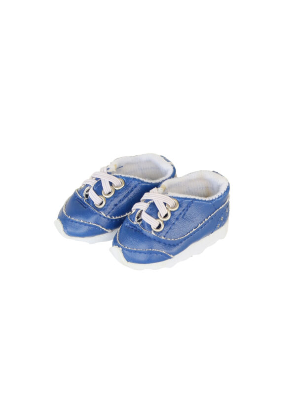 14.5 wellie wisher doll royal blue sneakers