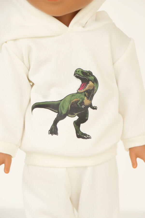 14.5" Wellie Wisher Doll T-Rex Jogger Outfit
