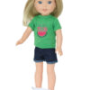 14.5" Doll "One in a Melon" T-Shirt & Denim Shorts