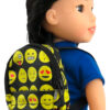 14.5" Wellie Wisher Doll Emoji Backpack