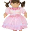15" Bitty Baby Doll Pink Satin Dress & Headband