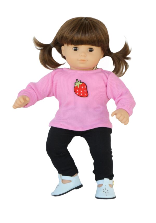 15" Bitty Baby Doll Strawberry Top & Leggings