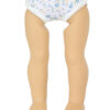18" Doll Blue Floral Bikini Panties