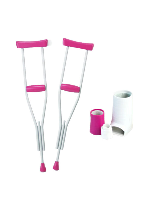 18" Doll Cast & Crutches Accessory Set Gift Pack