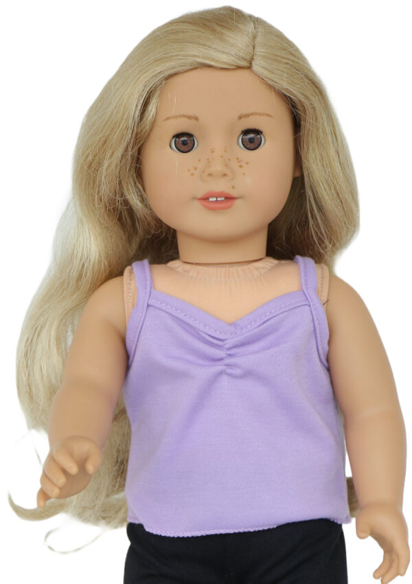 18" Doll Lavender Tank Top