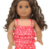 18″ Doll Red 2-Piece Tankini Swimsuit