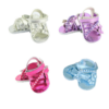 15" & 18" Doll Strappy Metallic Sandals