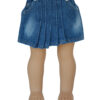 18" Doll Denim 5-Pleat Skirt