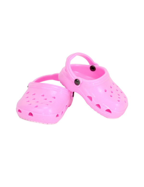 15" & 18" Pink Doll Crocs