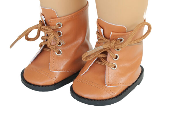 15" & 18" Doll Lace Up Boots - Choose Color