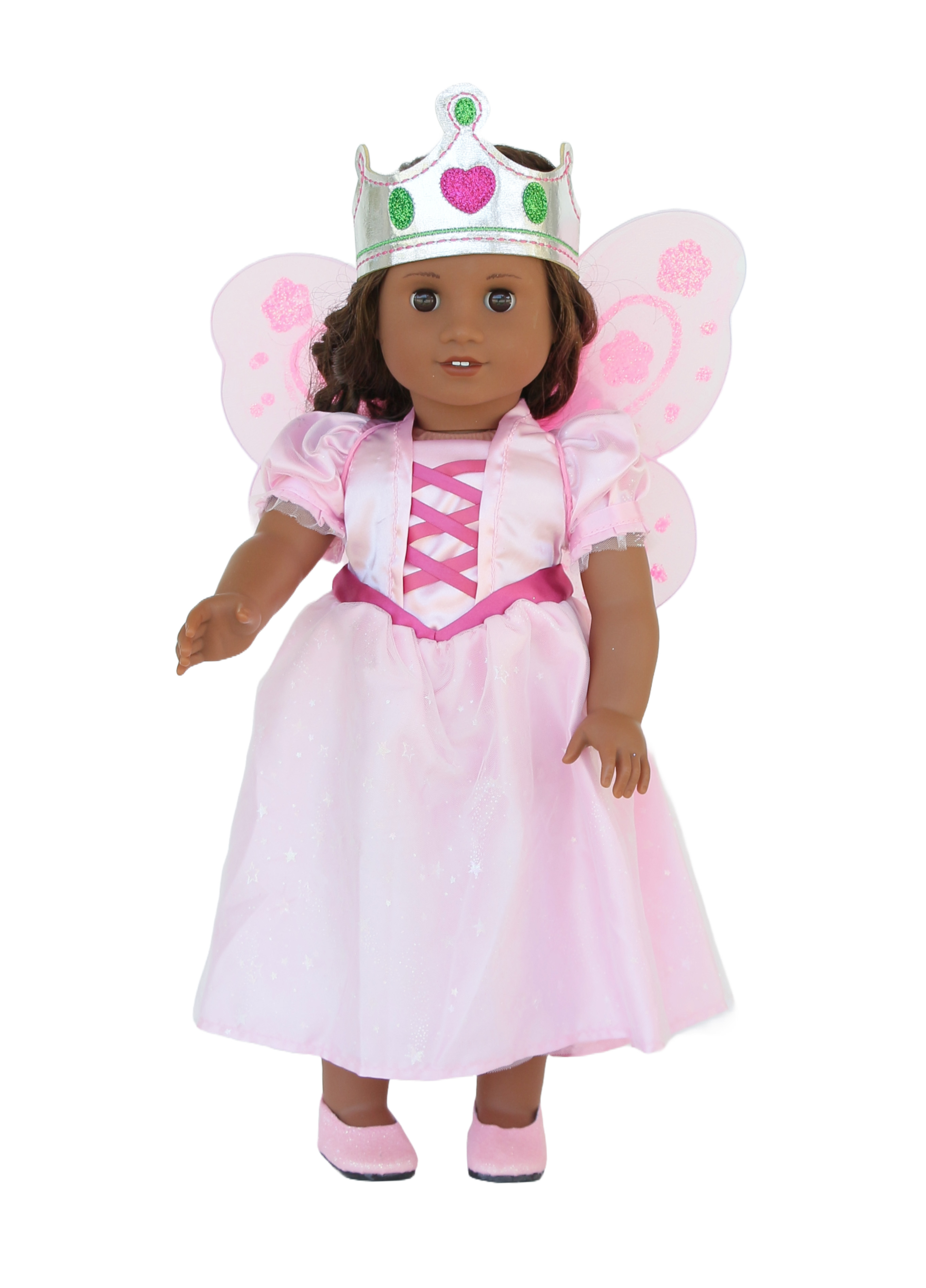 Аксессуары для кукол The Doll Boutique 18″ Doll Fairy Princess Gown Outfit & Matching Girl Crown — фото 4