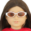 18" Doll White Fashion Sunglasses