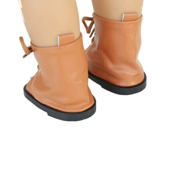 15" & 18" Doll Lace Up Boots - Choose Color
