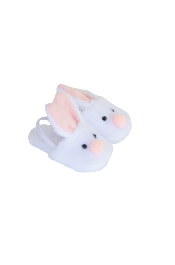 14.5" Wellie Wisher Doll Bunny Slippers