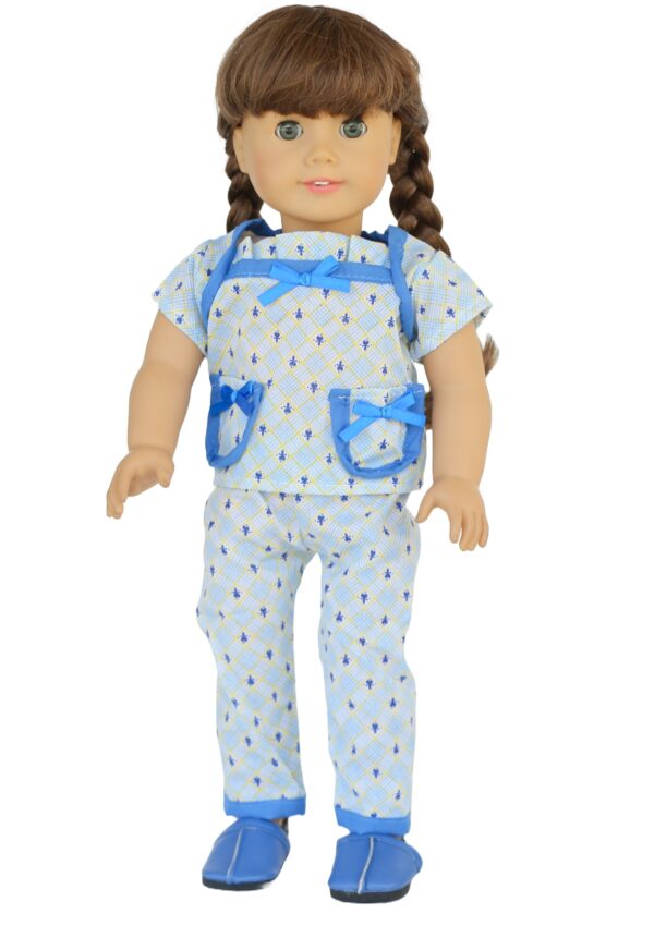 18" Doll "Molly Inspired" Floral Pajamas