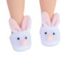 14.5" Wellie Wisher Doll Bunny Slippers