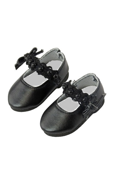 14.5" Wellie Wisher Doll Lace & Pearl Dress Shoes