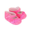 15" & 18" Doll Hot Pink Ruffled Strap Shoes