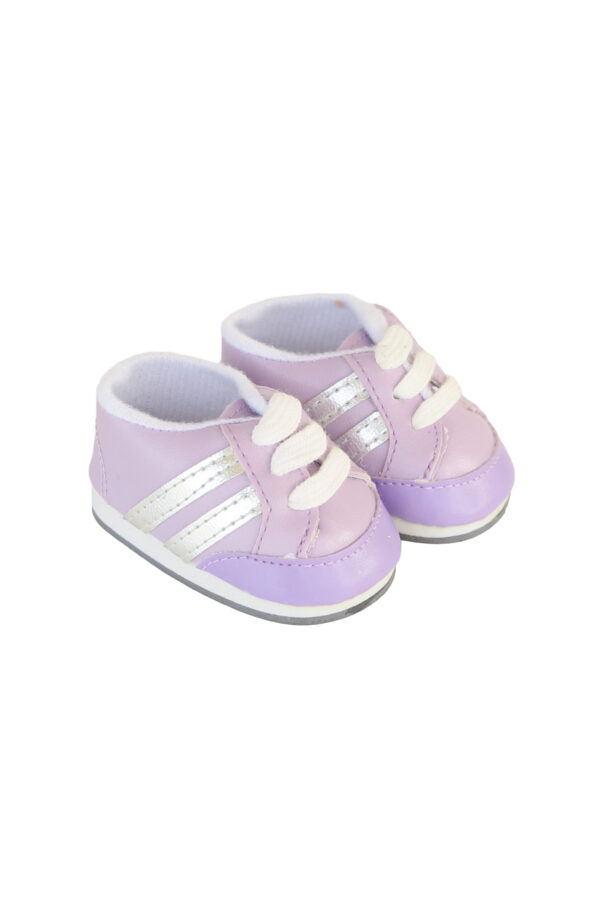15" & 18" Doll Lavender Sneakers