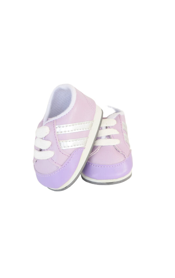 15" & 18" Doll Lavender Sneakers