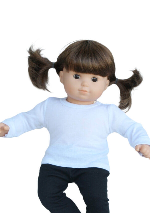15" Bitty Baby White Long Sleeve T-Shirt
