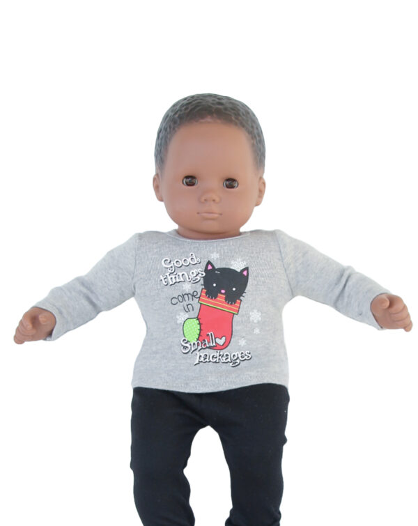 15" Bitty Baby Doll Small Packages Christmas T-Shirt