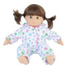 15" Bitty Baby Doll Soft Flannel Stars Retro Pajamas
