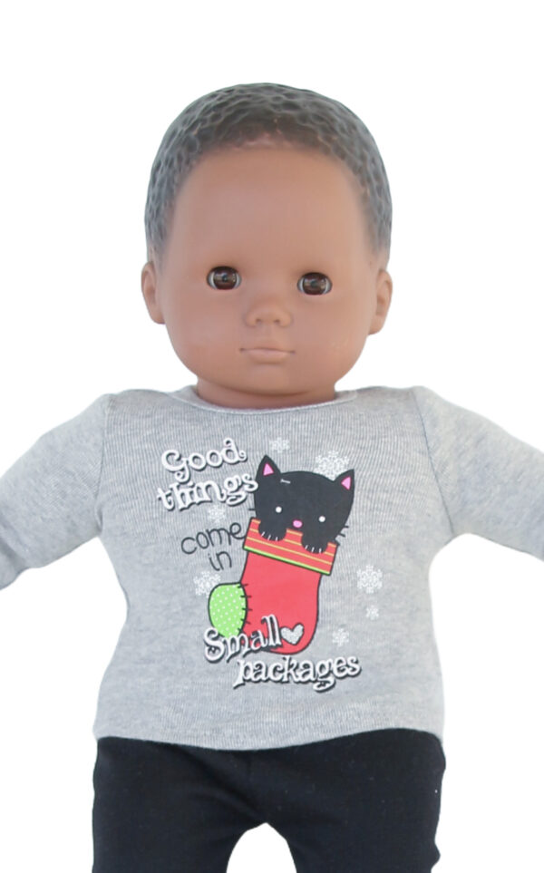 15" Bitty Baby Doll Small Packages Christmas T-Shirt