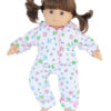 15" Bitty Baby Doll Soft Flannel Stars Retro Pajamas