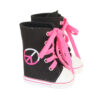 18" Doll "Converse Inspired" High Top Peace Sneakers