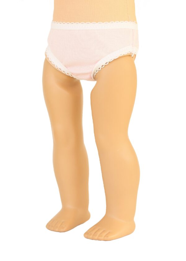 18" Doll Pale Pink Bikini Panties