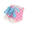 15" & 18" Doll Polka Dot High Top Sneaker Boots