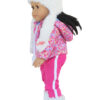 18" Doll 6-Piece Ski Outfit & Snow Tube