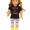 18" Doll "Wild Thing" T-Shirt & Leggings