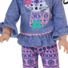 14.5" Wellie Wisher Doll Fox Pants Outfit