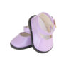 15" & 18" Doll Lavender Strap Shoes