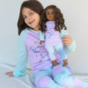 Matching Girl & Doll "Keep On Dreaming" Pajama Set - Fits 15" & 18" Dolls