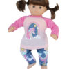 Matching Girl & Doll Unicorn Pajama Set - Fits 15" & 18" Dolls