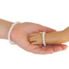 Matching Girl & Doll White Bracelet Set