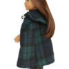 18" Doll Plaid "Samantha Inspired" Cape