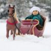 18" Doll Heavy Duty Old-Fashioned Sleigh - (Horse & Doll Not Included)