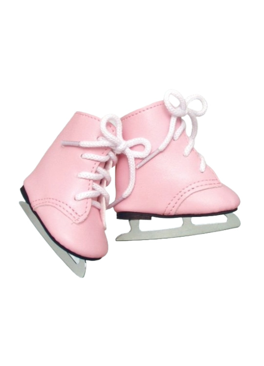 18" Doll Pink Olympic Skating Dress