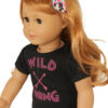 18" Doll "Wild Thing" T-Shirt & Leggings