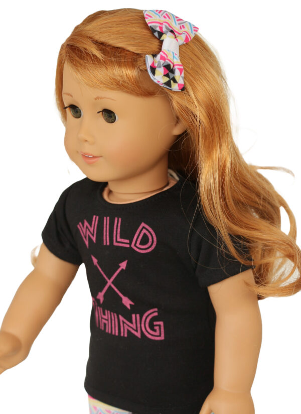 18" Doll "Wild Thing" T-Shirt & Leggings